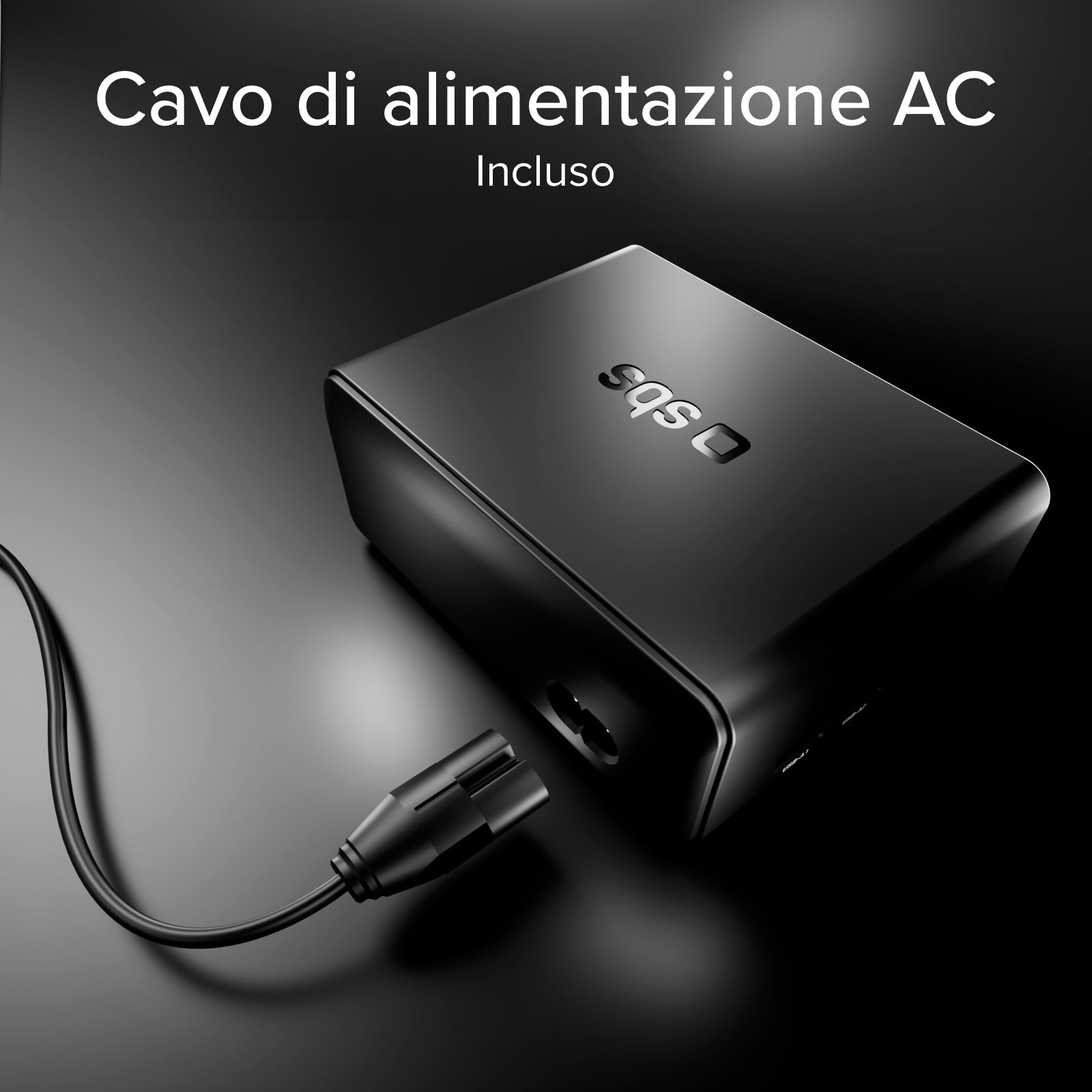 Stazione ricarica da scrivania 240W con 6 porte e display TFT