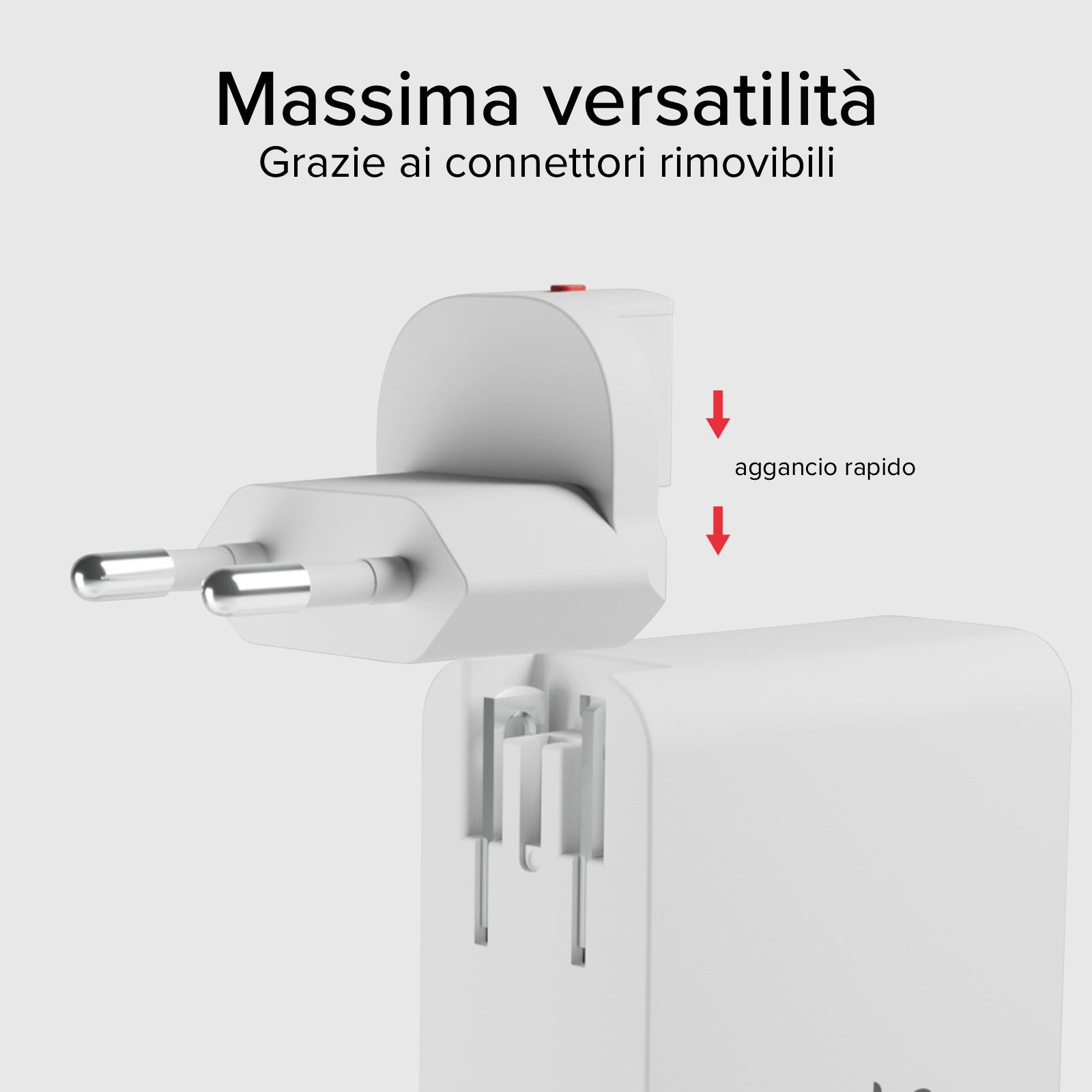 Universal-Reise-Ladegerät-Adapter 100W