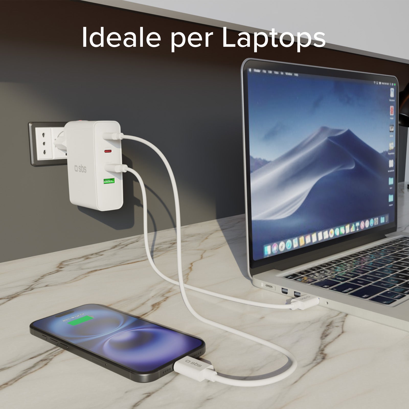Universal-Reise-Ladegerät-Adapter 100W