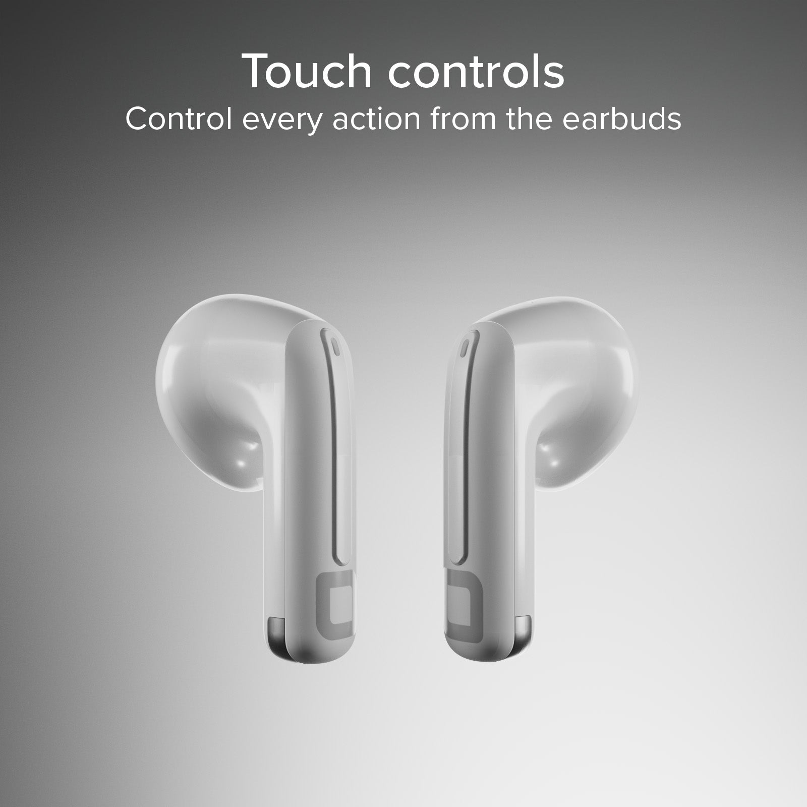 Auricolari TWS Multipoint Air Space con ANC e controlli touch