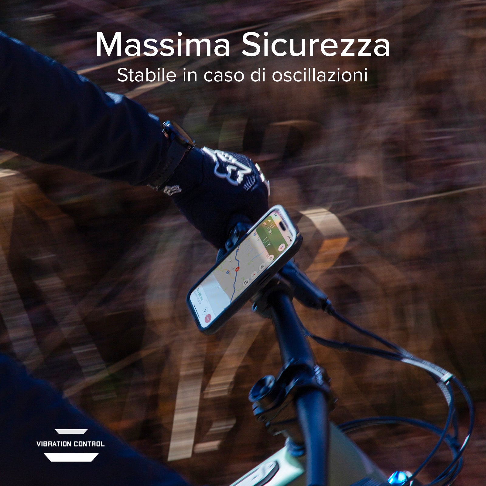 Portacellulare universale Lock Pro per bici e monopattini