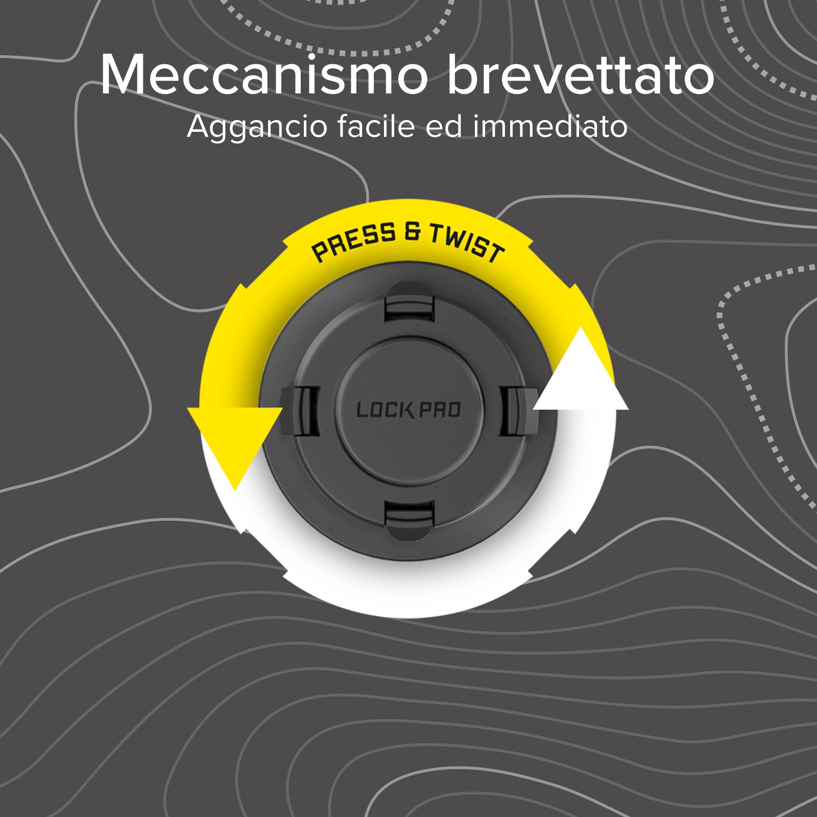 Soporte de coche para rejillas de ventilación con sistema de bloqueo LockPro