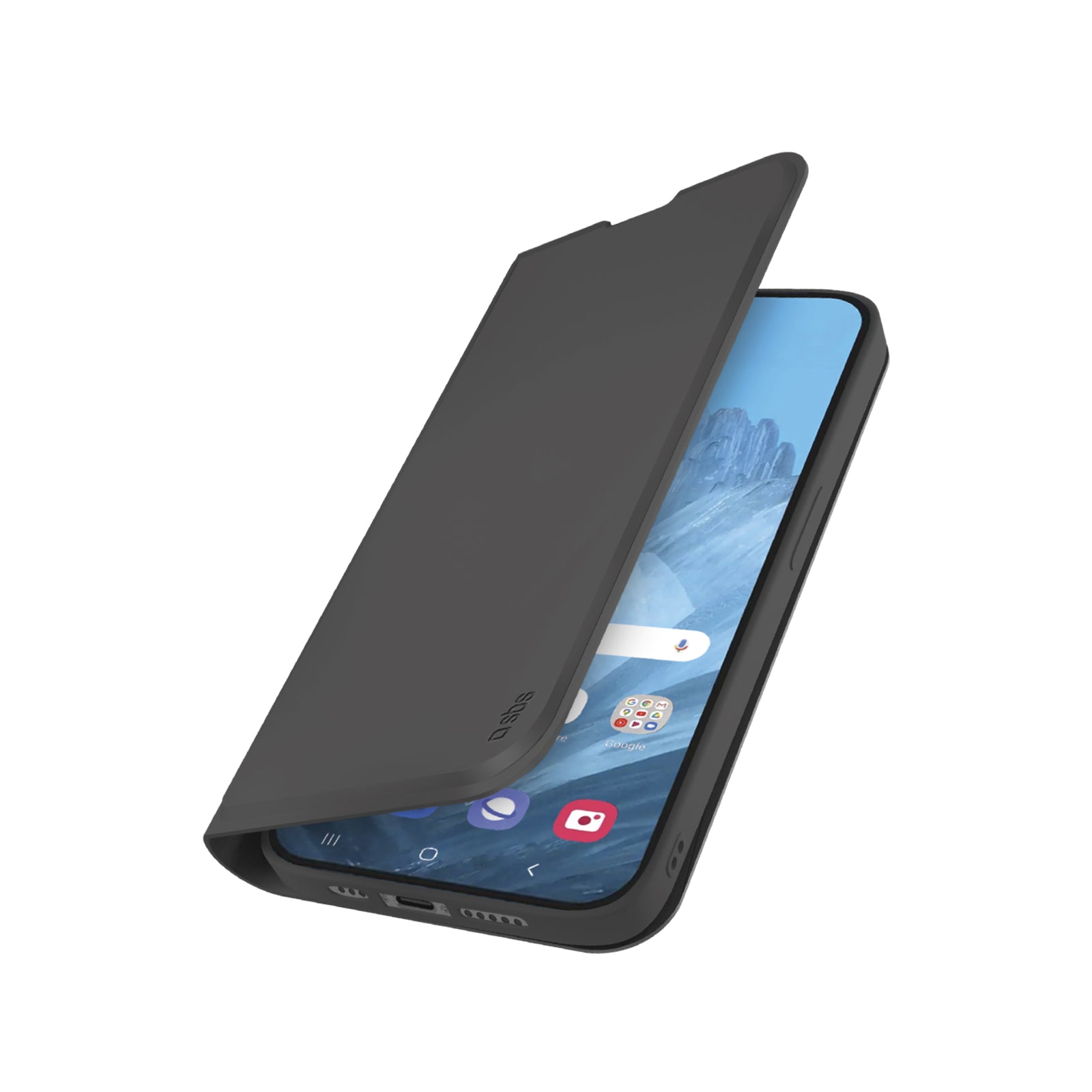 Custodia a libro con supporto stand, soft touch per Google Pixel 9 Pro XL