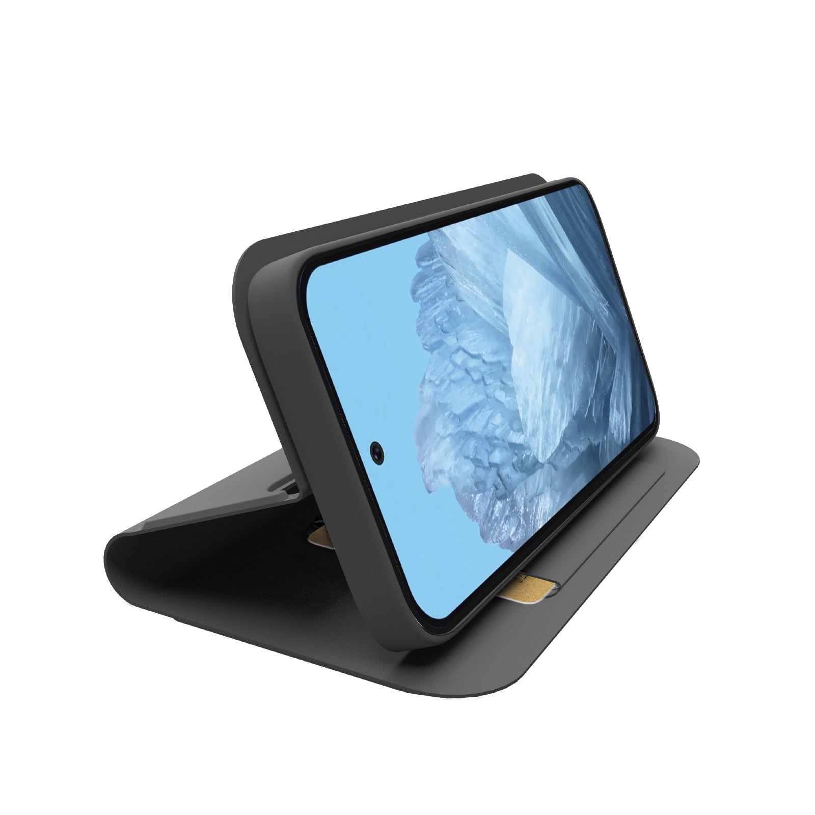 Custodia a libro con supporto stand, soft touch per Google Pixel 9 Pro XL