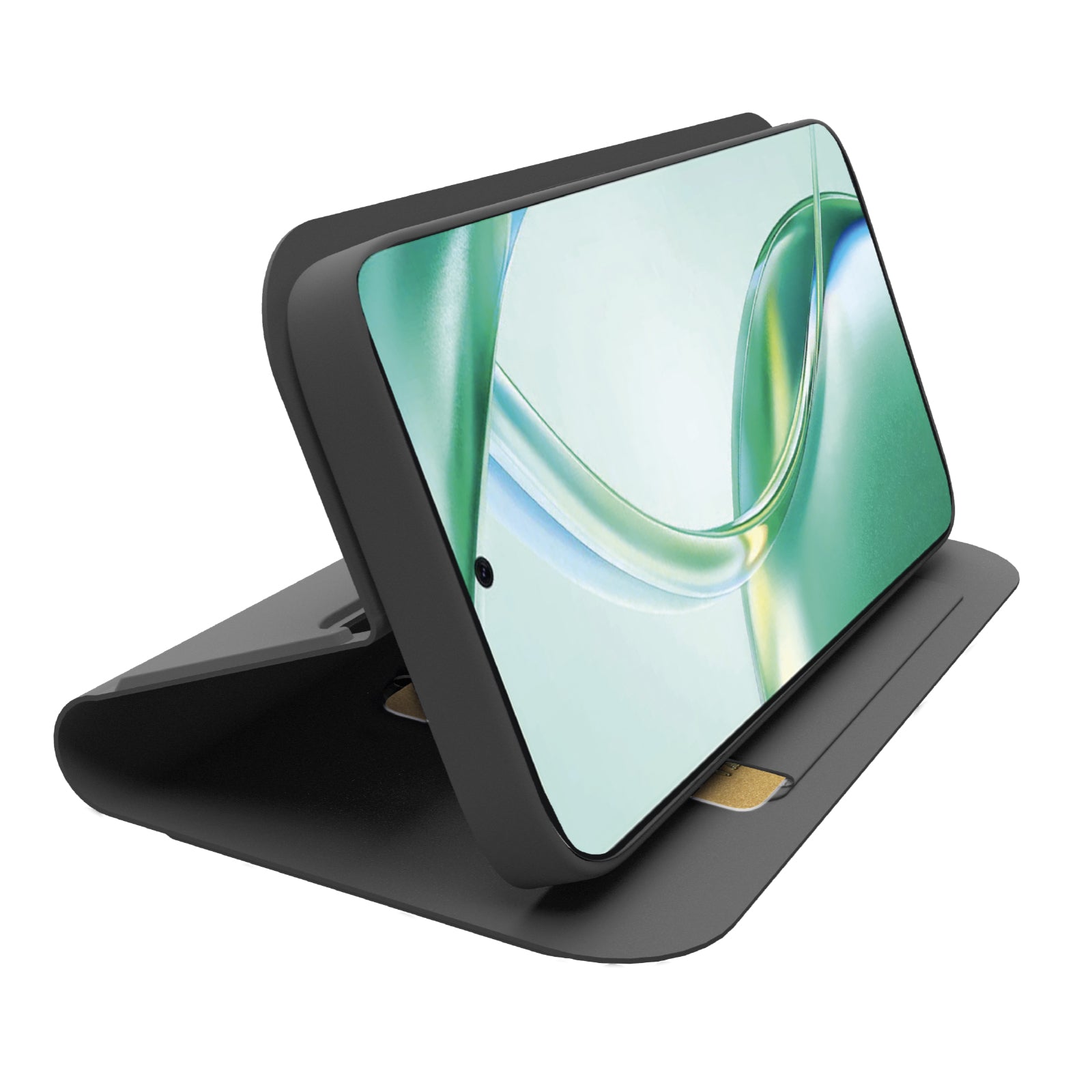 Custodia a libro con supporto stand e superficie soft touch per Honor 200 Smart