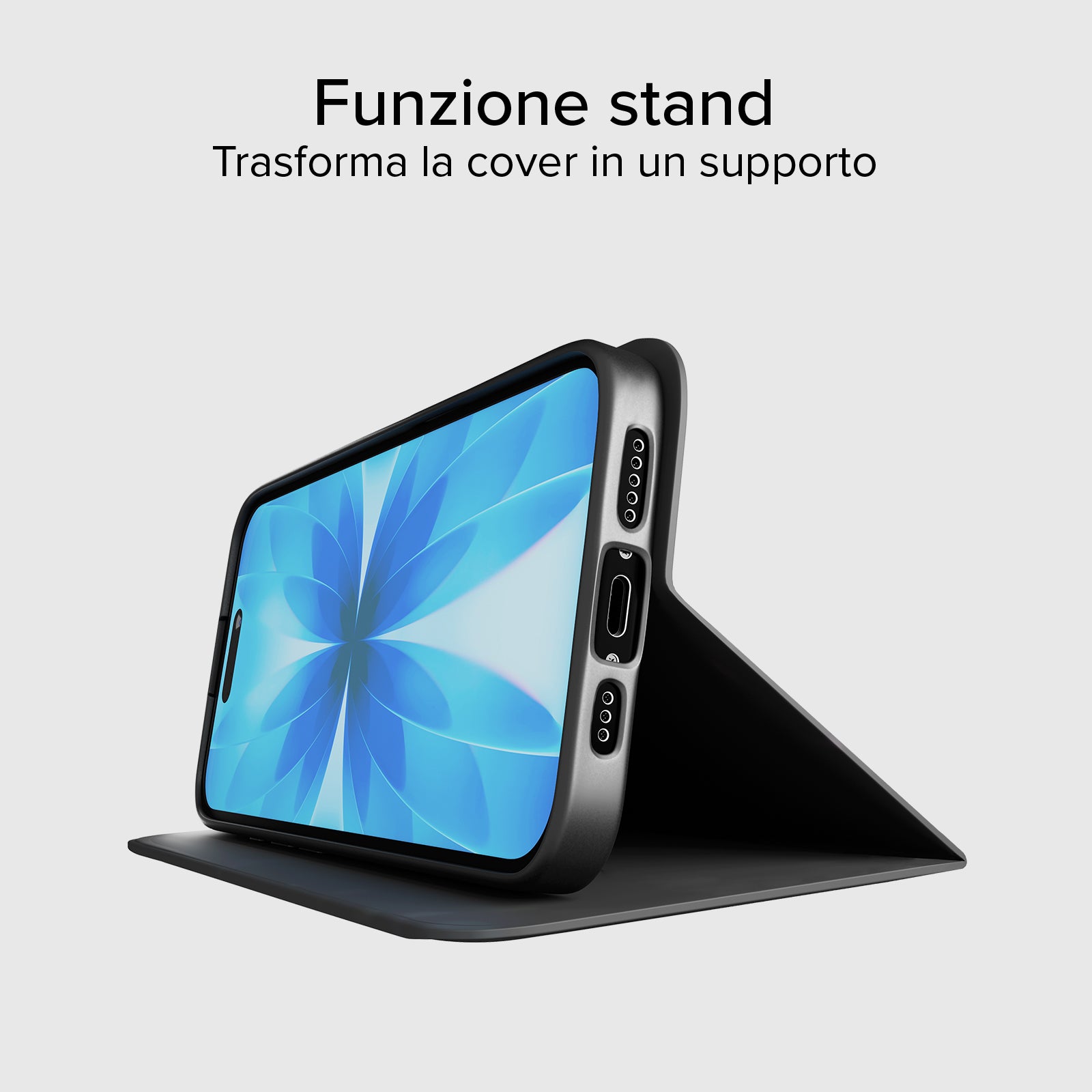 Klapphülle mit Ständer für das iPhone 17