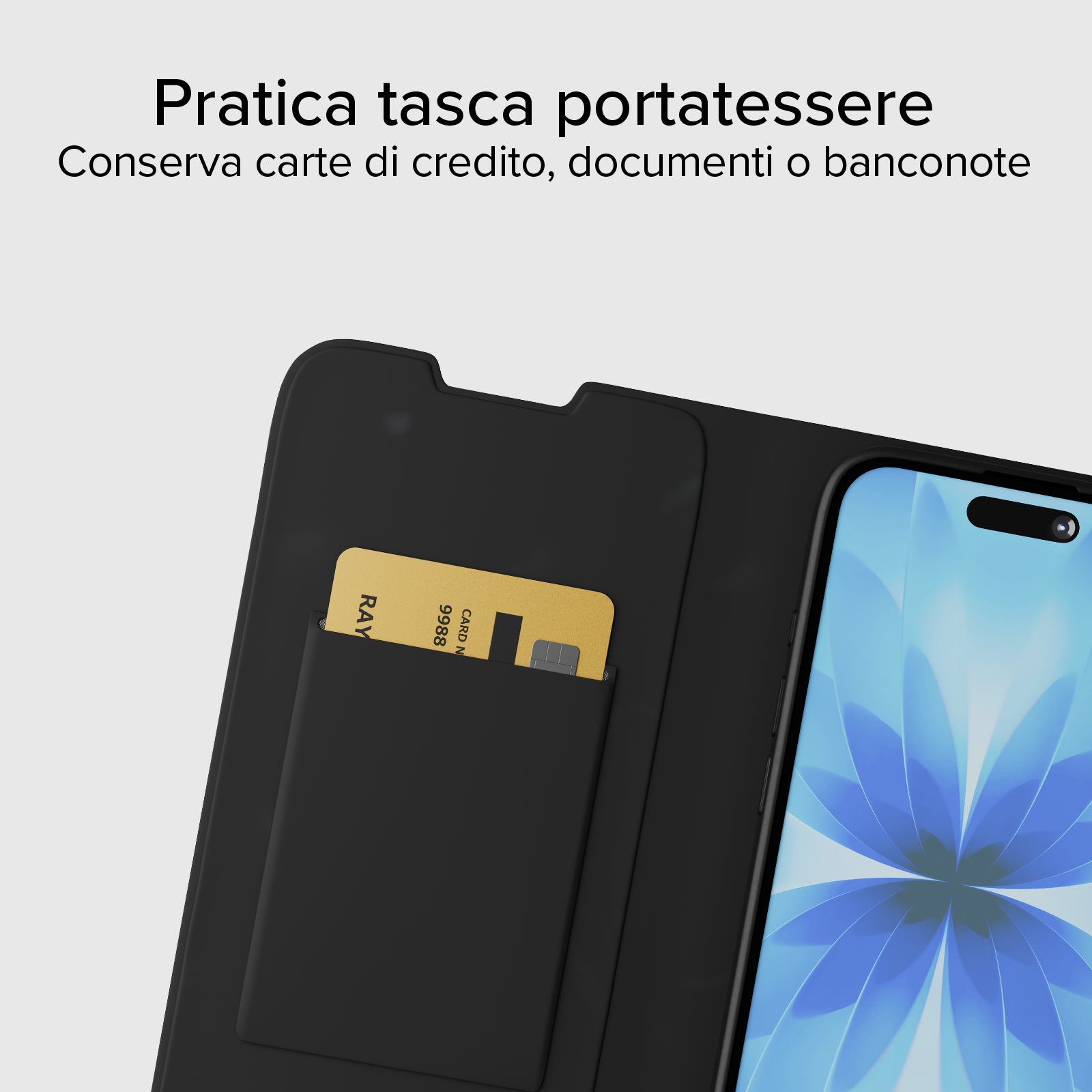 Klapphülle mit Ständer für das iPhone 17