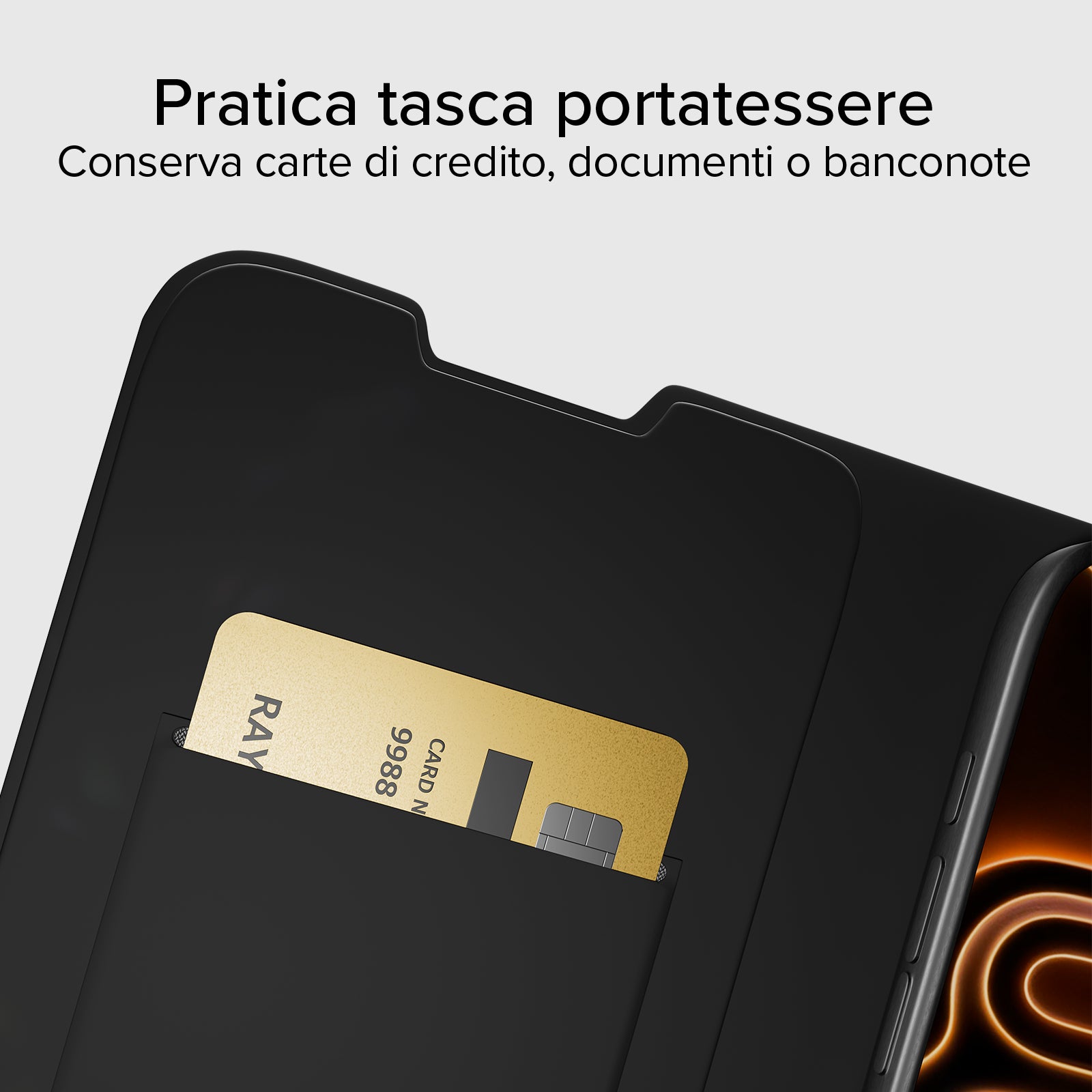 Klapphülle mit Ständer für das iPhone 17 Pro Max