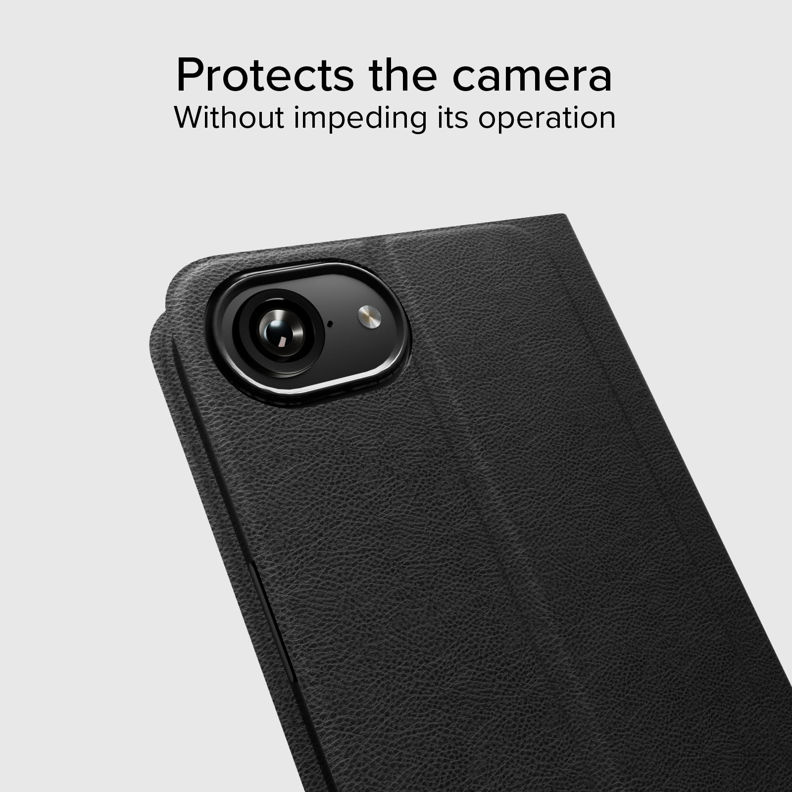 Klapphülle mit Ständer und Soft-Touch-Oberfläche für das iPhone 17e/16e