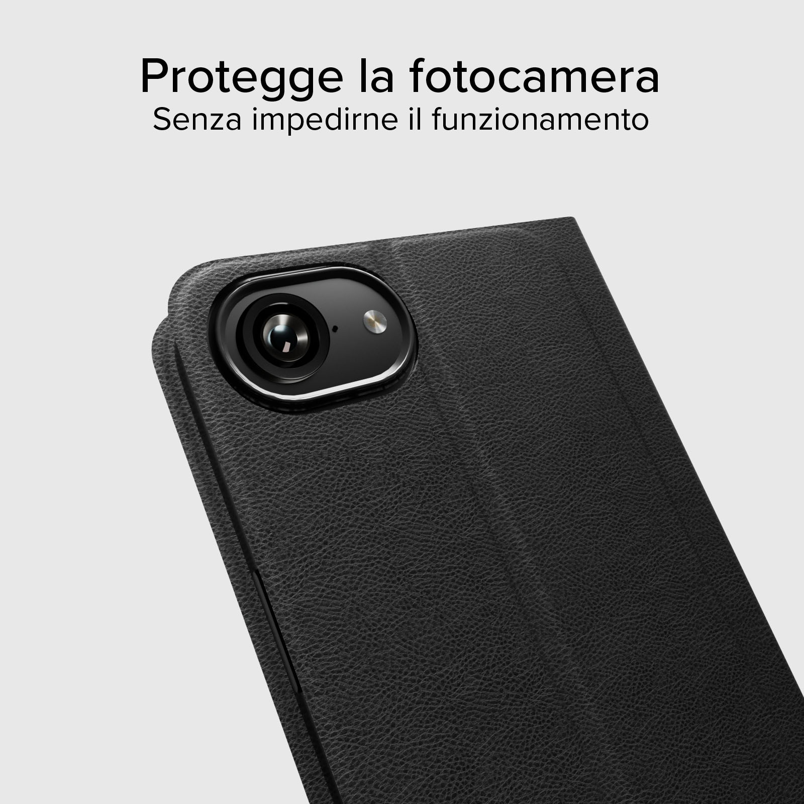 Klapphülle mit Ständer und Soft-Touch-Oberfläche für das iPhone 17e/16e