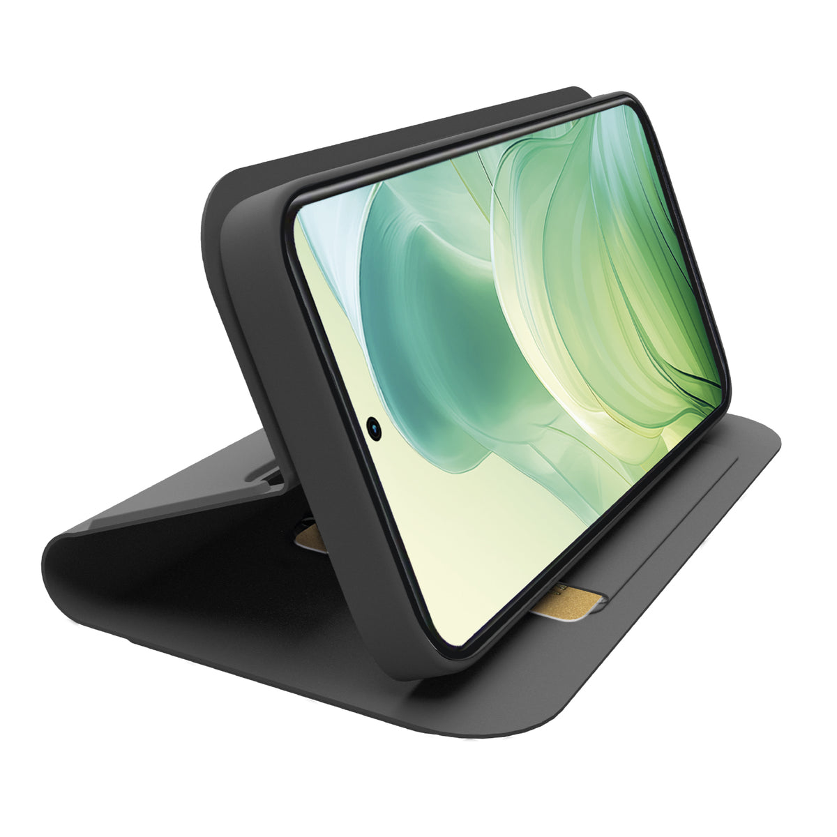 Custodia a libro con supporto stand, soft touch per Motorola Moto G04