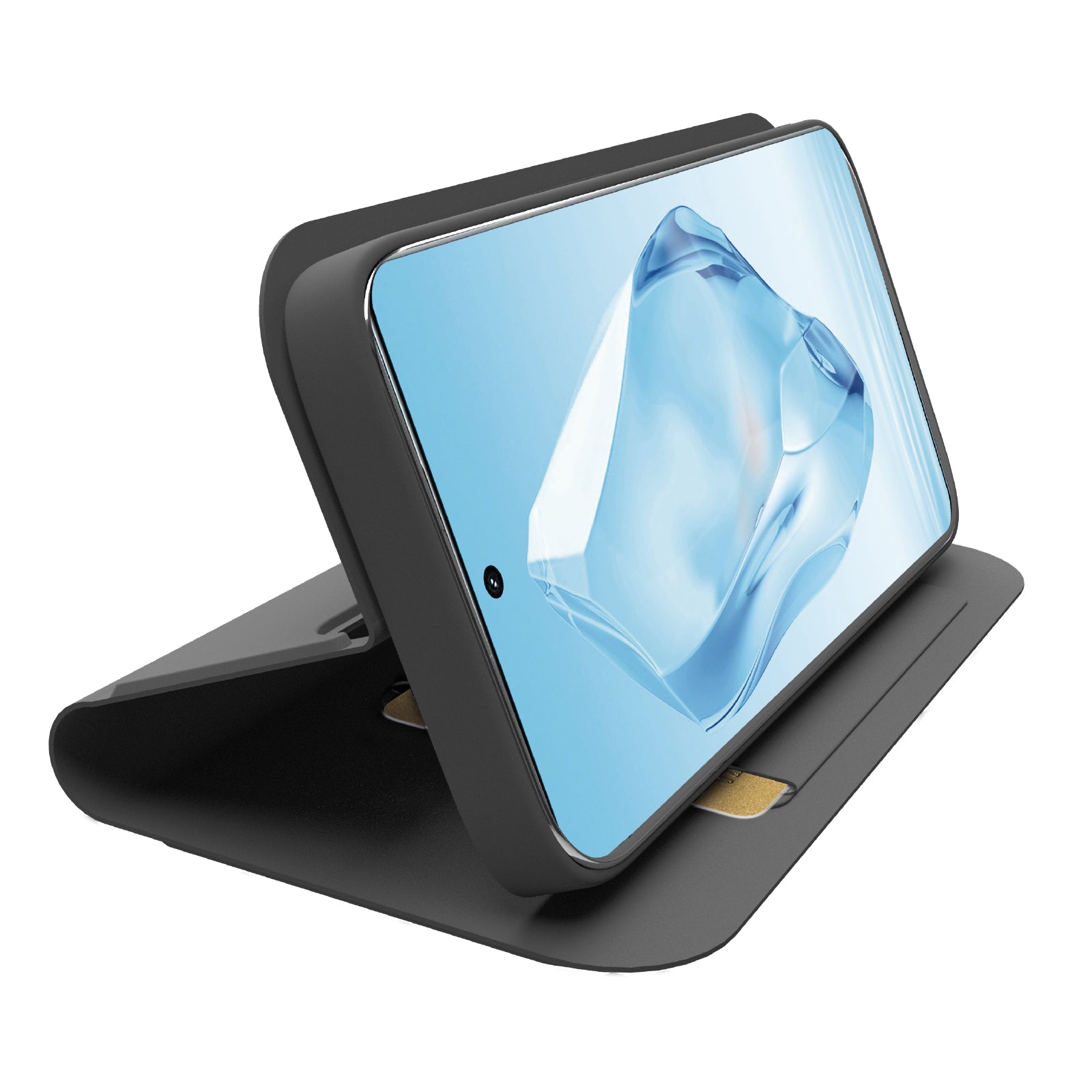 Custodia a libro con supporto stand e superficie soft touch per OnePlus 12R