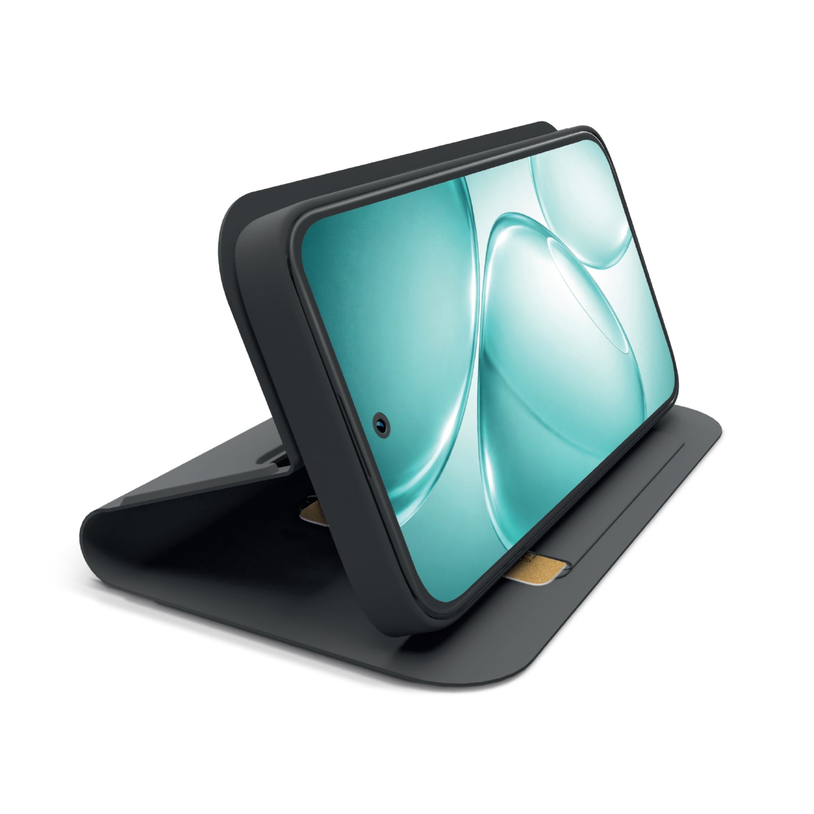 Book-style case with stand support and soft touch surface for Oppo A6