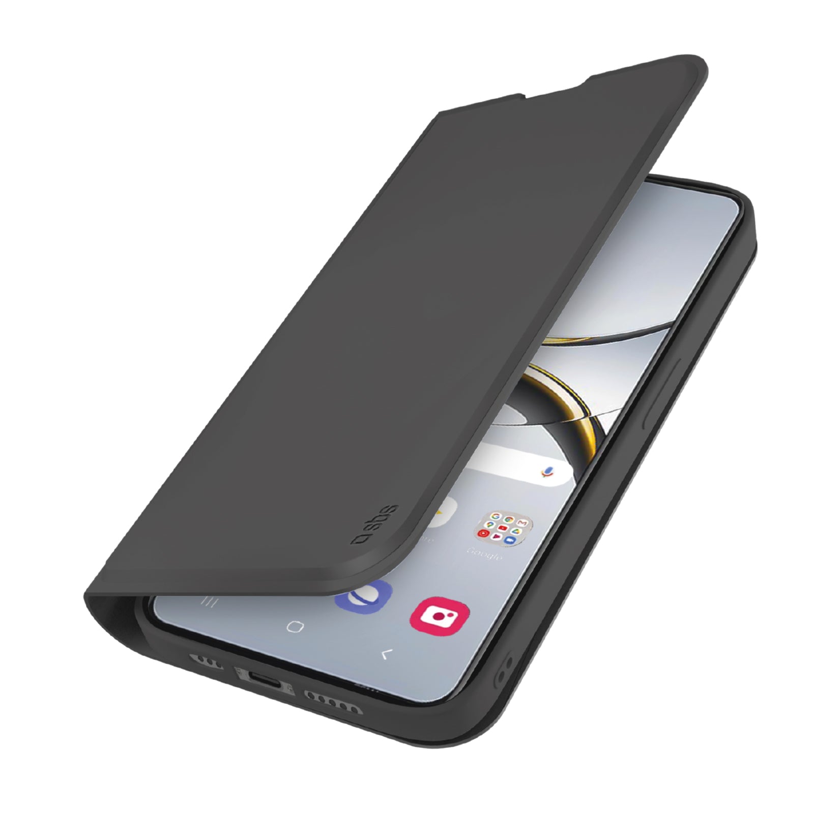 Custodia a libro con supporto stand e superficie soft touch per Oppo Find X8 Pro