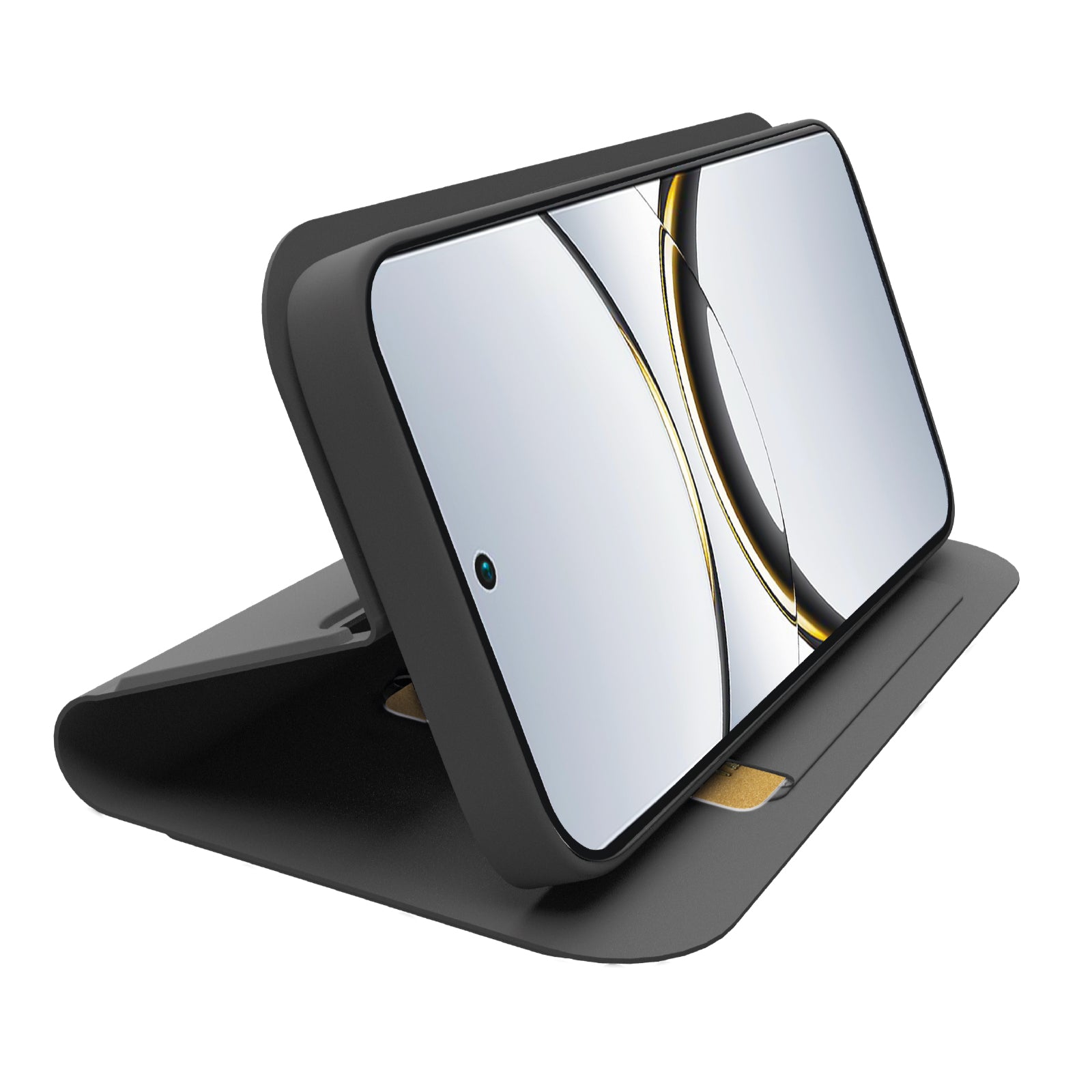 Custodia a libro con supporto stand e superficie soft touch per Oppo Find X8 Pro