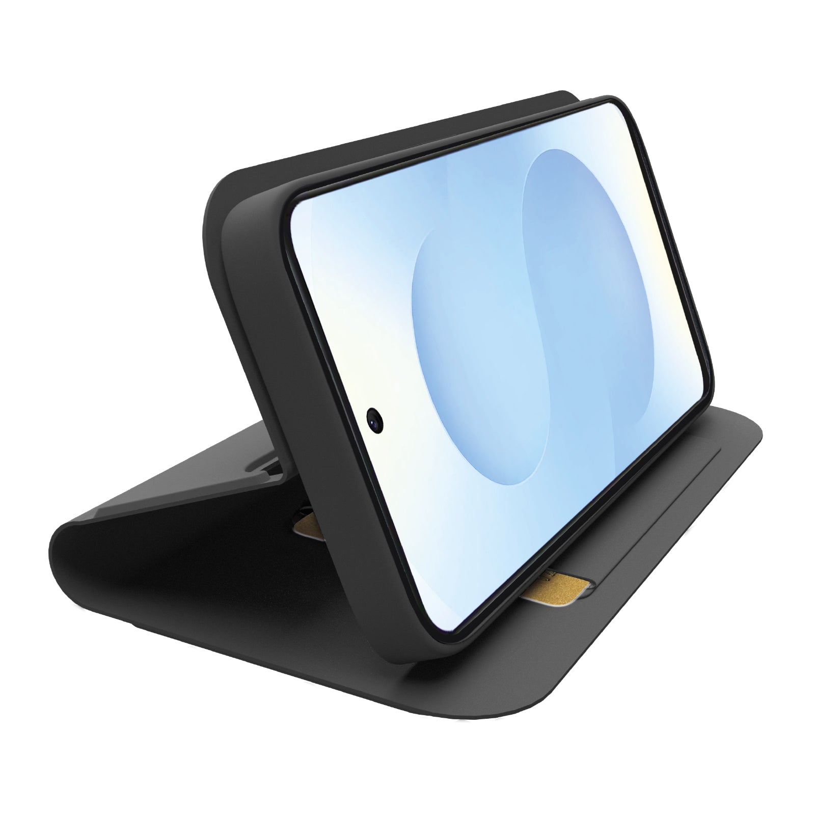 Book-style case with stand support and soft touch surface for Samsung Galaxy S25 FE