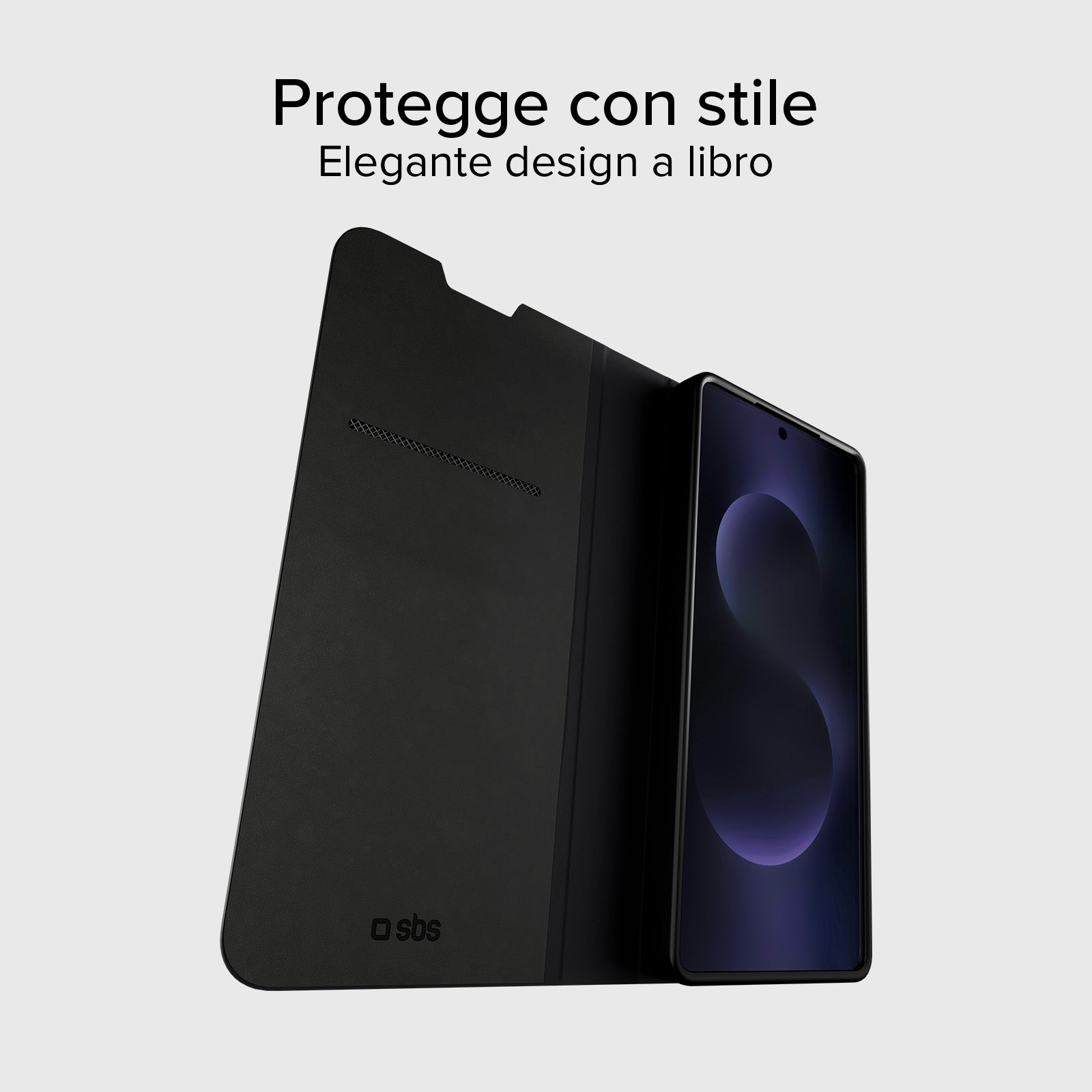 Custodia a libro con stand per Samsung S26 Ultra