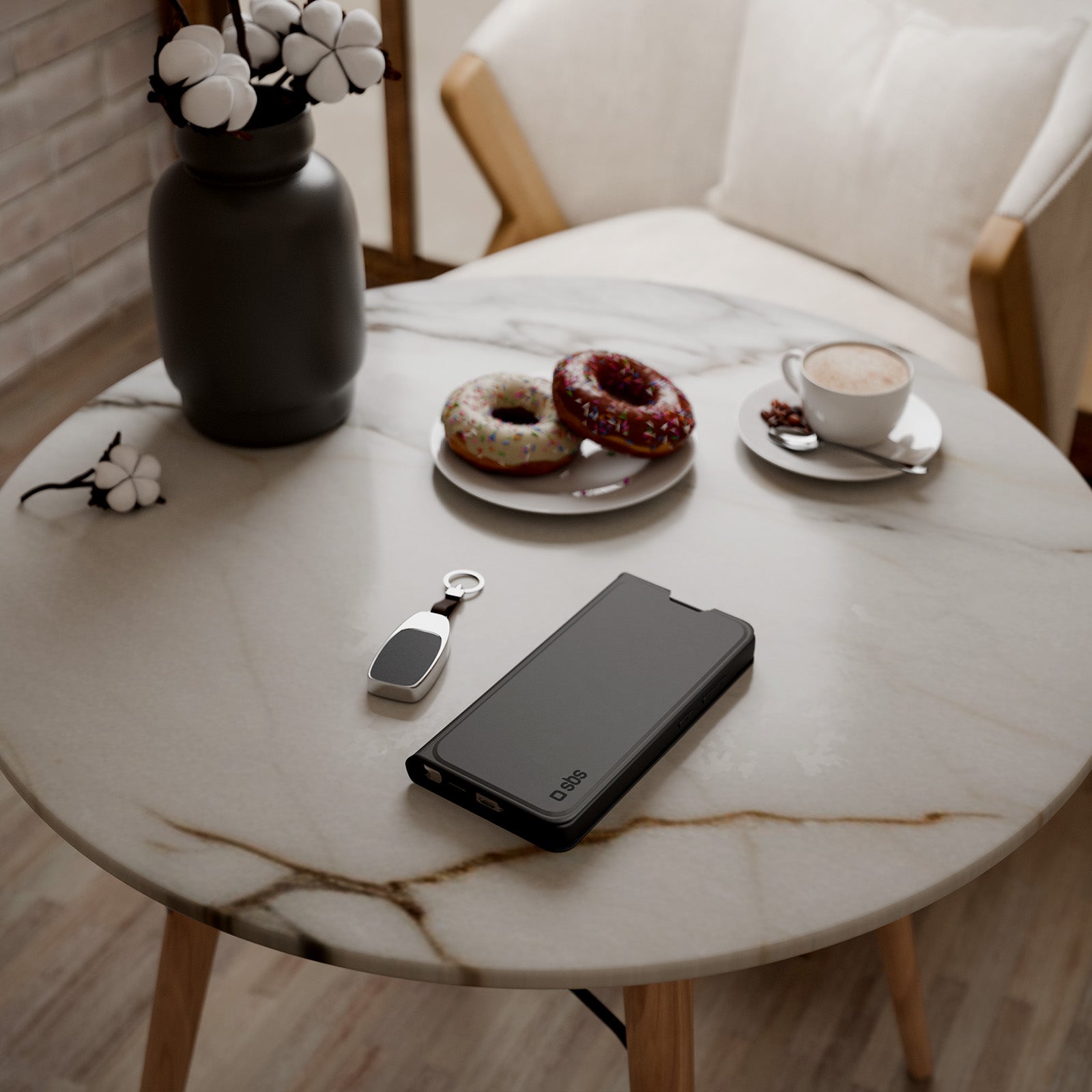Book-style case with stand support and soft touch surface for Samsung S26 Ultra