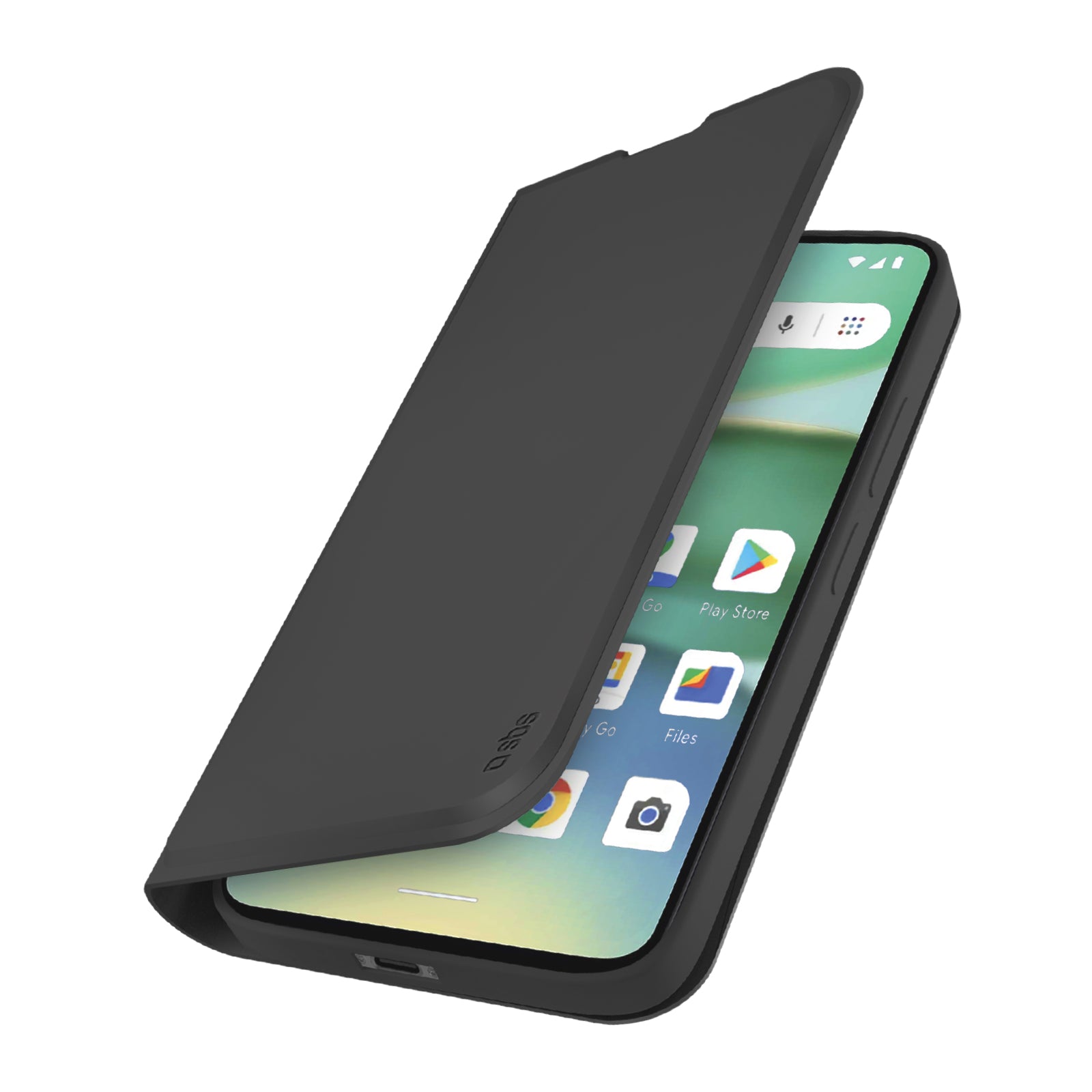 Book-style case with stand support and soft touch surface for Xiaomi Redmi A5 (173mm)