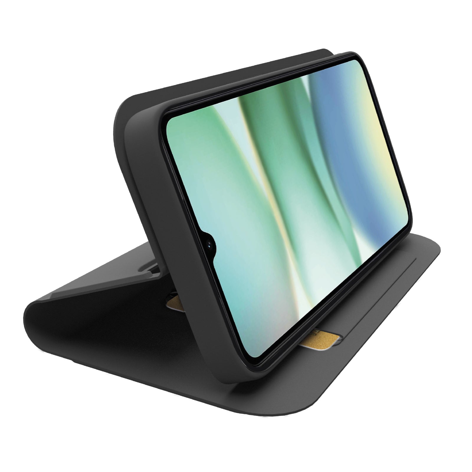 Book-style case with stand support and soft touch surface for Xiaomi Redmi A5 (173mm)