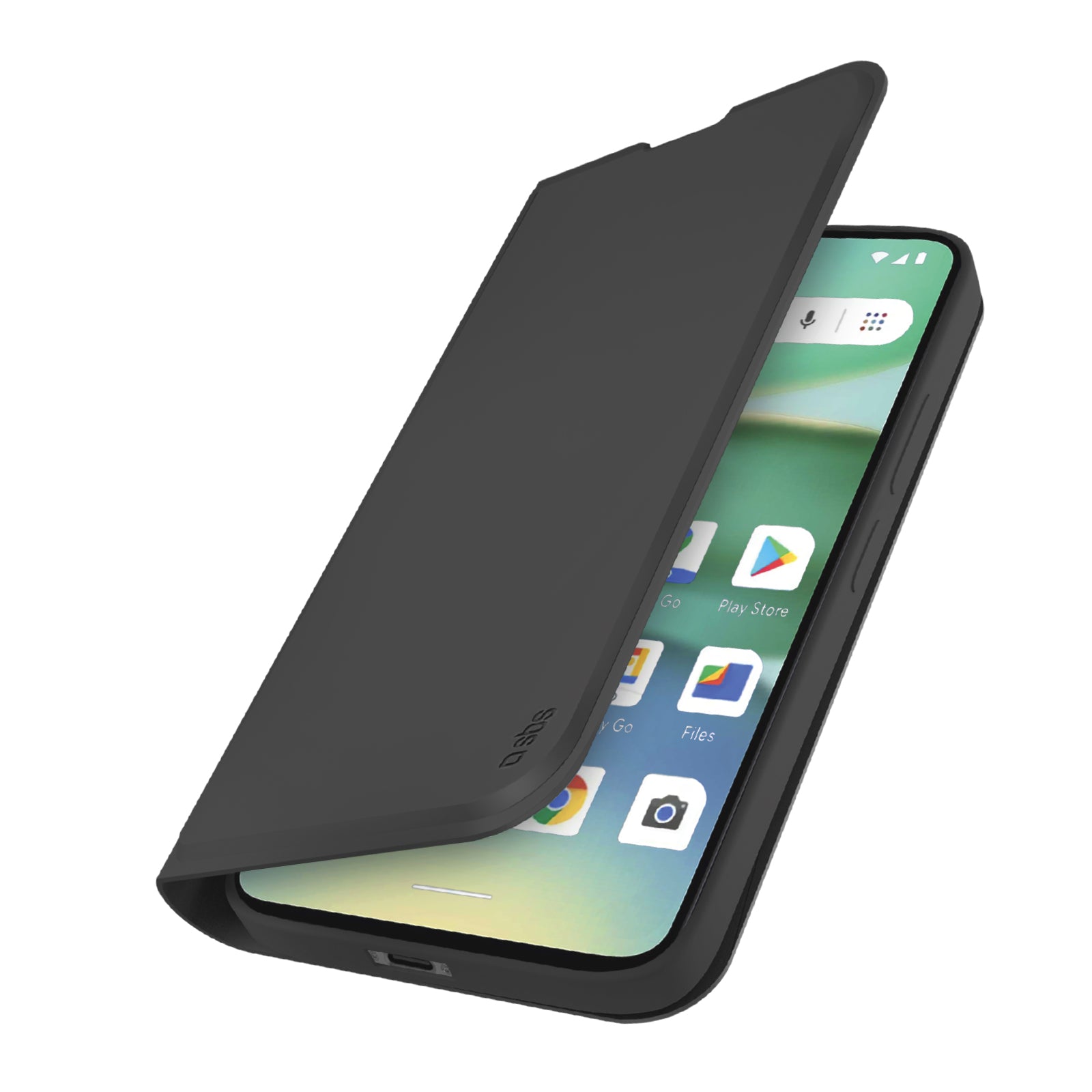 Book-style case with stand support and soft touch surface for Xiaomi Redmi A5 (171mm)
