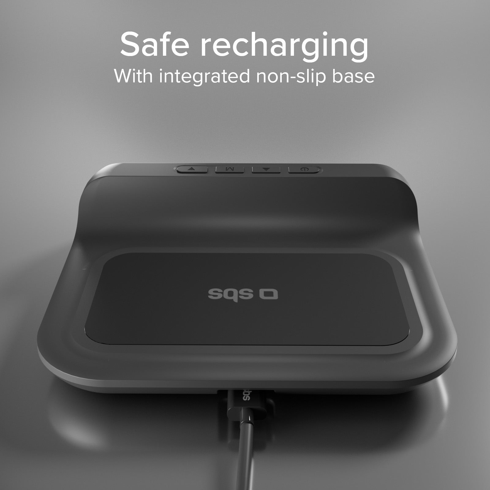 Sveglia 2 in 1 con Ricarica Wireless