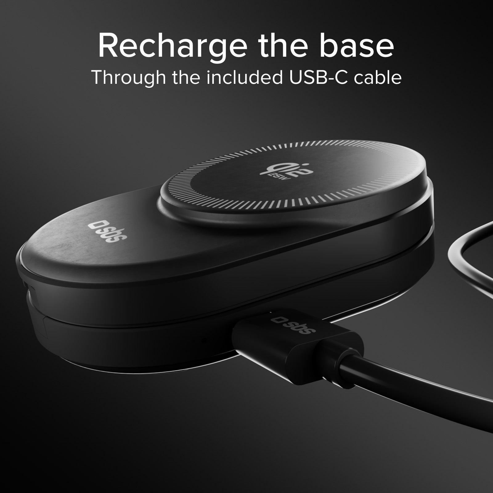 Kabellose 3-in-1-Ladestation Qi2 25 W zum Aufladen von iPhone, Apple Watch und Kopfhörern