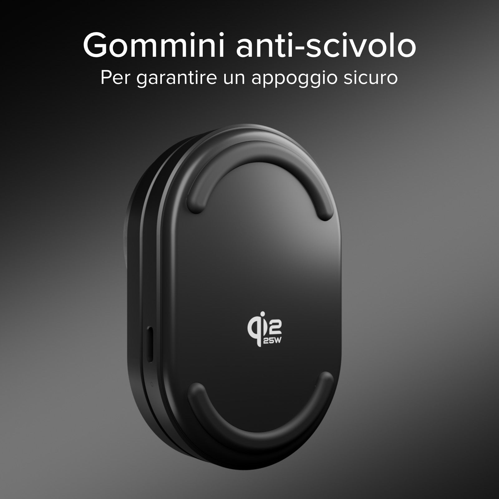 Kabellose 3-in-1-Ladestation Qi2 25 W zum Aufladen von iPhone, Apple Watch und Kopfhörern