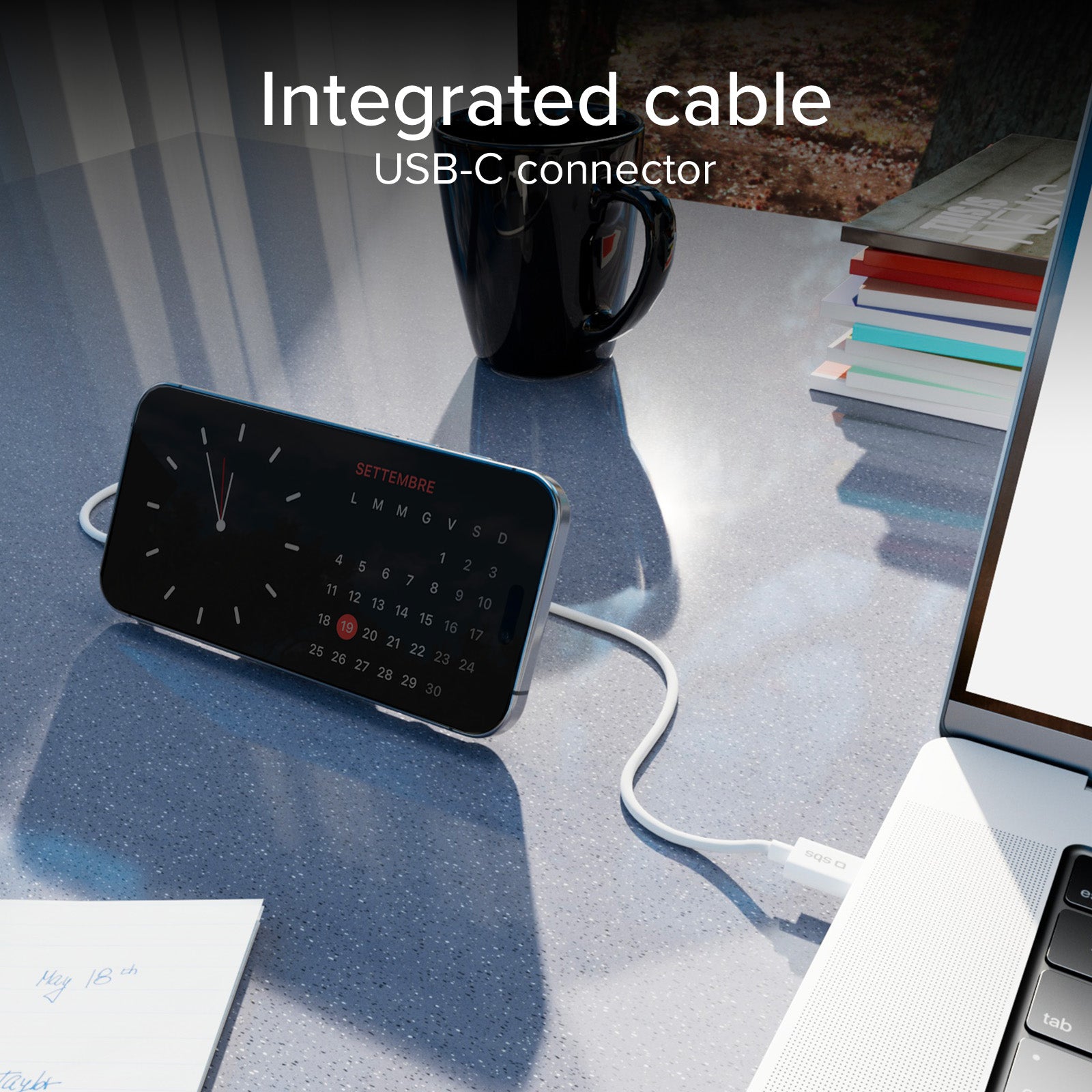 Base de charge sans fil Qi2 compatible MagSafe 15 W et fonction support