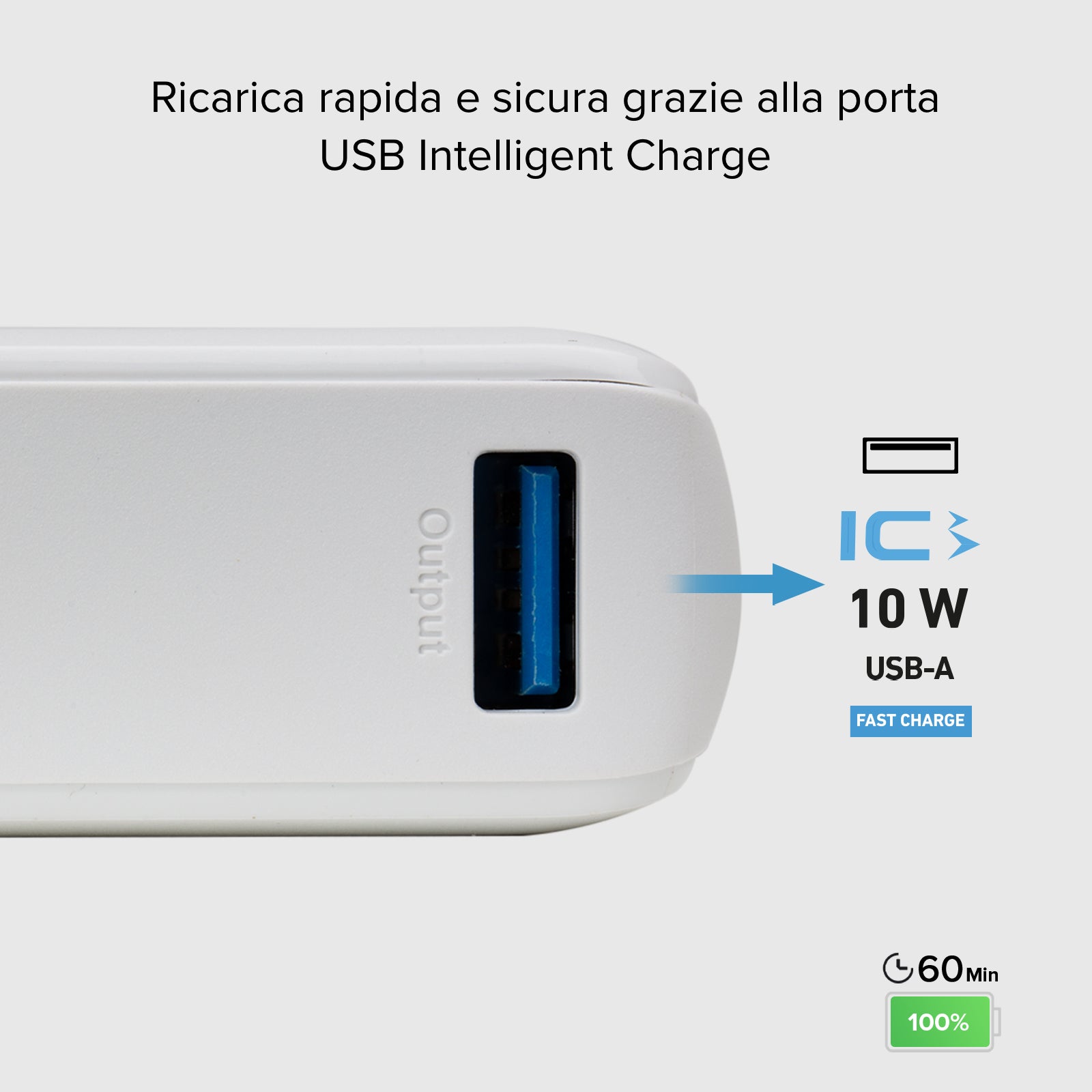 Power bank ultracompacta de 10000 mAh