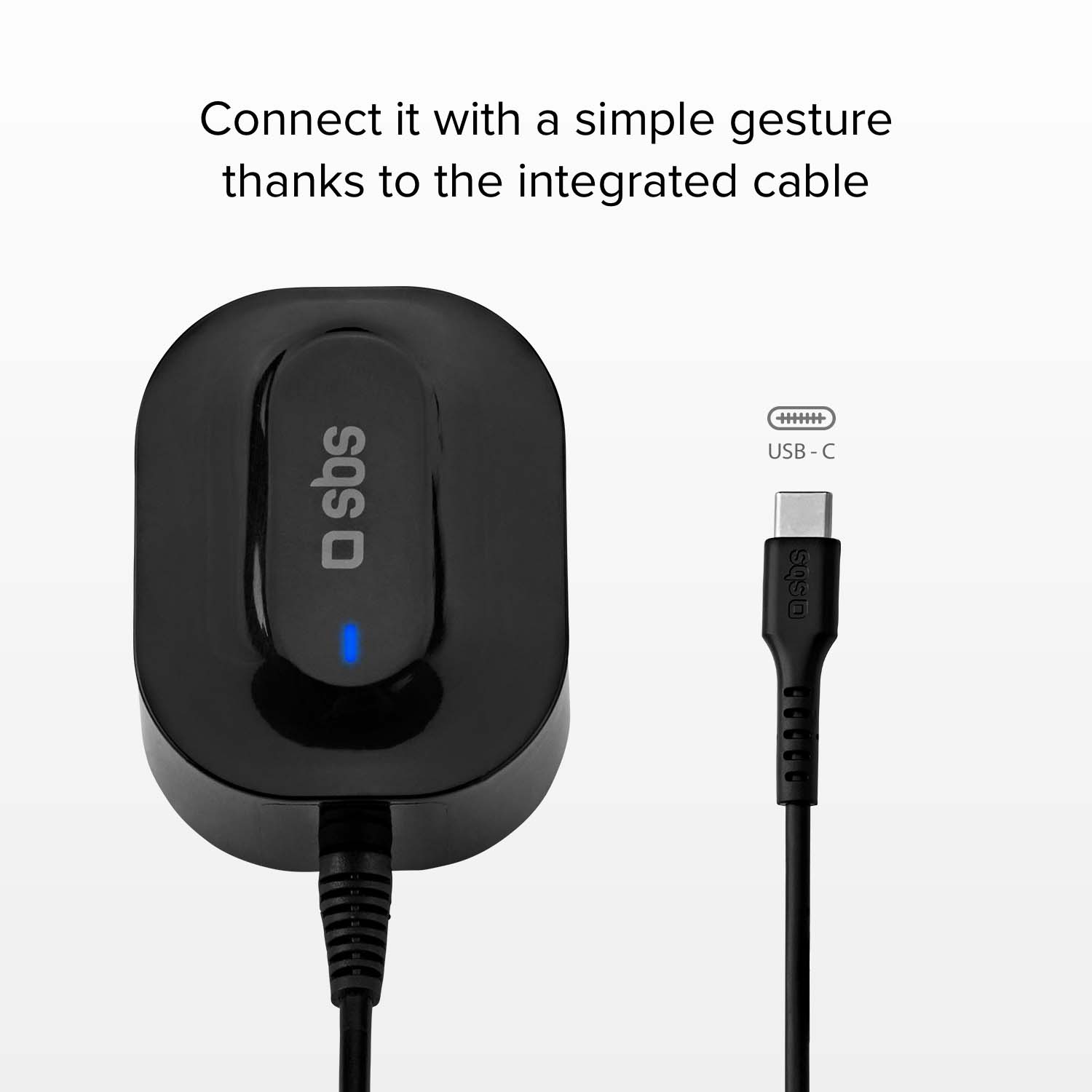Cargador de viaje de 15 Watt Type C
